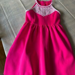 Lilly Pulitzer Fuchsia Sleeveless Kids Dress